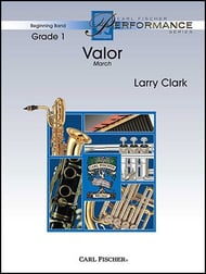 Valor Concert Band sheet music cover Thumbnail